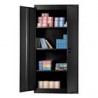 Gabinete Universal Acero Negro