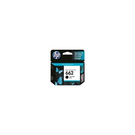 Cartucho HP 662 CZ103AL Negro - Envío Gratuito