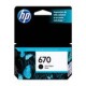 Cartucho HP 670 Negro - Envío Gratuito