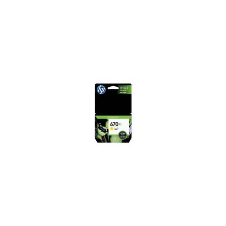 Cartucho HP 670XL Amarillo - Envío Gratuito