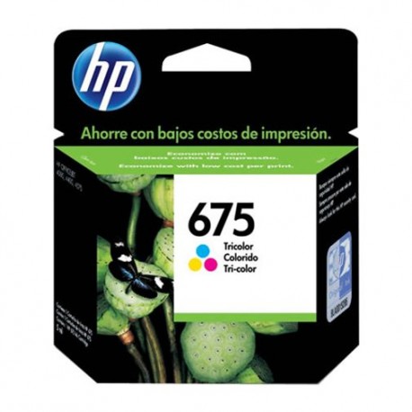 Cartucho HP 675 CN690AL Negro - Envío Gratuito