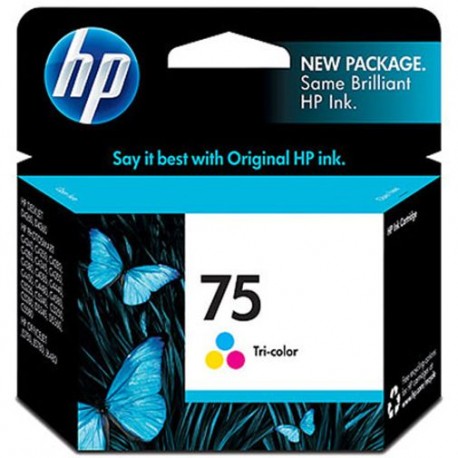 Cartucho HP 75 CB337WL Tricolor - Envío Gratuito