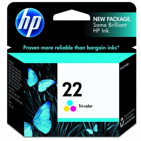Cartucho HP 22 C9352AL Tricolor - Envío Gratuito