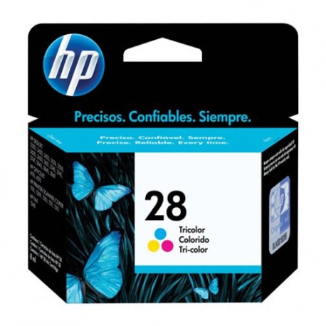 Cartucho HP 28 C8728AL Tricolor - Envío Gratuito