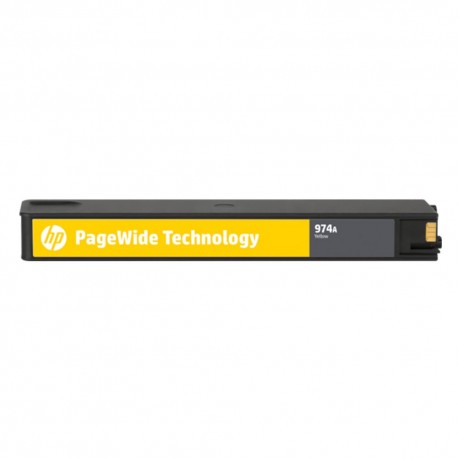 Cartucho HP 974A PageWide Amarillo - Envío Gratuito