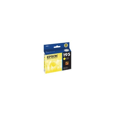 Cartucho Epson 195 Amarillo T195420-AL - Envío Gratuito