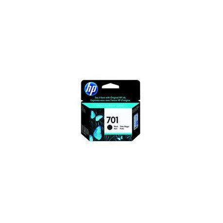 Cartucho HP 701 negro - Envío Gratuito