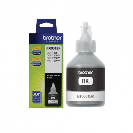 Botella Brother BT6001BK Super alto rendimiento Tinta Negra - Envío Gratuito