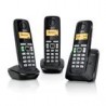 Telefono Gigaset Inalambrico A220 Trio Negro