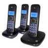 Telefono Motorola MOTO550CE-3Trio Negro con contestadora