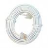 Cable GE para Línea Telefónica Fija 4.5mt color blanco
