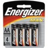PILA AA ENERGIZER MAX CON 4 PIEZAS