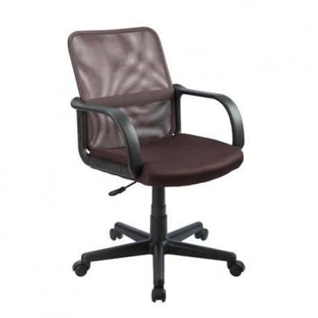 Silla Officemax Secretarial Verona Mesh Negro - Envío Gratuito