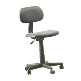 Silla Officemax Secretarial Bay Tela Negro - Envío Gratuito