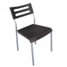 Silla Officemax Apilable Cairo de Plástico Negro
