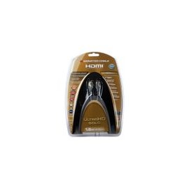 Cable Monster HDMI UltraHD Gold 1.5m/4.92ft - Envío Gratuito