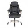 Silla Officemax Ejecutiva Hudson Polipiel Negro