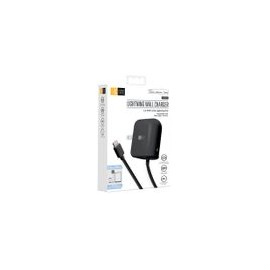 Adaptador Pared Case Logic Negro 2.4 AMP MFI - Envío Gratuito