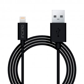 Cable MFI Lightning Incipio Negro - Envío Gratuito