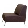 Sillón Indivudual Guinea Polipiel Café