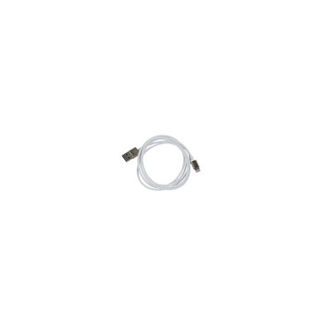 Cable Monoprice MFI Lightning 4.5Ft Blanco - Envío Gratuito