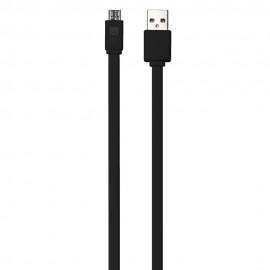 Cable Micro USB 3Ft Case Logic Flat Negro - Envío Gratuito