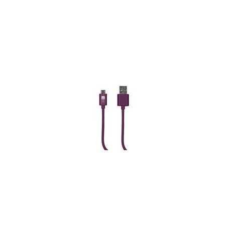 Cable Case Logic 3 Ft de Cuerda para Micro 6 Morado - Envío Gratuito