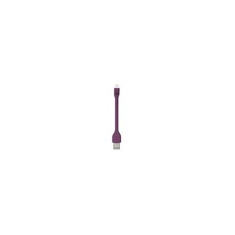 Cable Case Logic Corto Lightning iPhone 6 Morado - Envío Gratuito