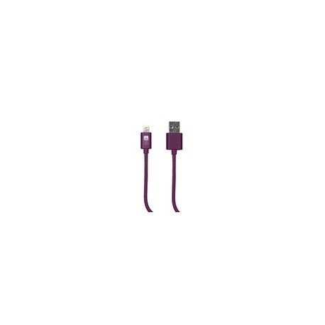 Cable Case Logic 3Ft Cuerda Lightning iPhone 6 Morado - Envío Gratuito