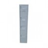 Casillero 4 Puertas Gris