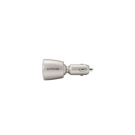 Cargador Capdase para Coche Doble Entrada USB Gris K2-2.4A - Envío Gratuito