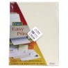 TARJETA DE PRESENTACION LASER E INKJET BEIGE 100HJS KINERA