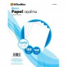 Opalina Officemax Carta Blanca 100 Hojas 180 Gr