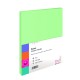 PAPEL BOND PASTEL VERDE TAMANO CARTA 100HJS 75GRS - Envío Gratuito