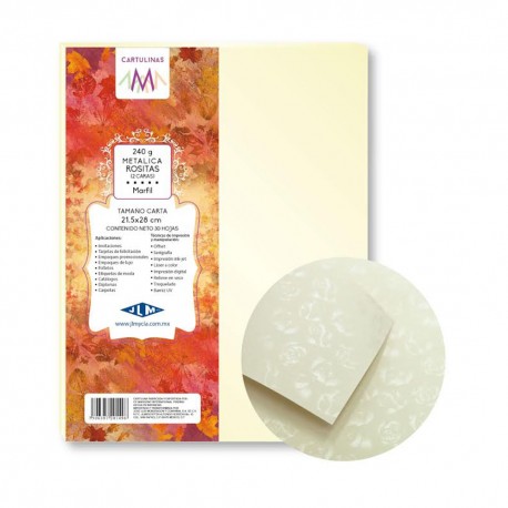 Cartulina Marfil 240 grs Carta Rositas - Envío Gratuito