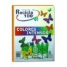 PAPEL RECICLA 100 NARANJA 100 H