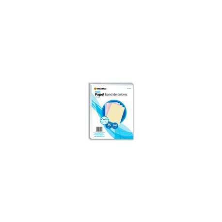 Papel Officemax Colores Pastel Carta 200 Hojas 75 Gr - Envío Gratuito