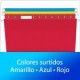 FOLDER COLGANTE PENDAFLEX TAMAÑO CARTA COLORES SURTIDOS 25PK - Envío Gratuito