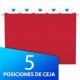 FOLDER COLGANTE PENDAFLEX CARTA ROJO 25PZ - Envío Gratuito