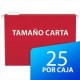 FOLDER COLGANTE PENDAFLEX CARTA ROJO 25PZ - Envío Gratuito