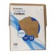 FOLDER CARTA KRAFT OMX 25PZ 178GRS - Folder Officemax Carta Kraft Paquete Con 25piezas - Envío Gratuito