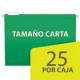 FOLDER COLGANTE PENDAFLEX CARTA VERDE 25PZ - Envío Gratuito