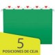 FOLDER COLGANTE PENDAFLEX CARTA VERDE 25PZ - Envío Gratuito