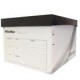 CAJA DE ARCHIVO CARTA PLASTICO OMX - Caja De Archivo Carta plástico Officemax - Envío Gratuito