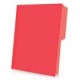 FOLDER ROJO CARTA PENDAFLEX 25PZ DOBLE TONALIDAD