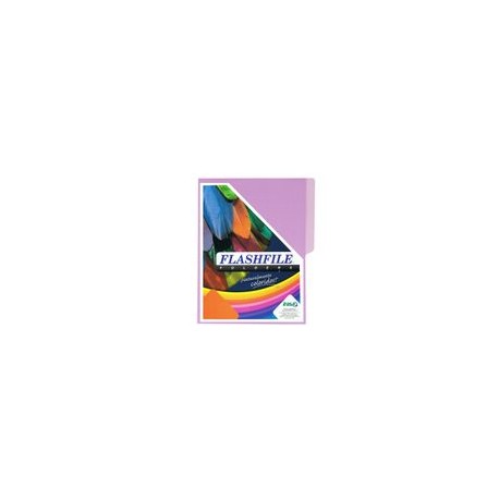 Folder Flashfile Bitono Carta lila c/10 - Envío Gratuito