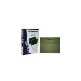 FOLDER COLGANTE OFICIO FOLDAFLEX VERDE CON JINETES 25PZ - Envío Gratuito