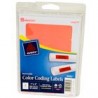 ETIQUETA ADHESIVA REMOVIBLE ROJA NEON 3X1 165PZ