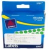 ETIQUETA CIRCULAR VERDE 450PZ CON APLICADOR
