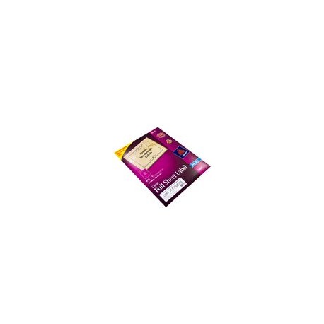 ETIQUETA INKJET TRANSPARENTE CARTA 25PZ - Envío Gratuito
